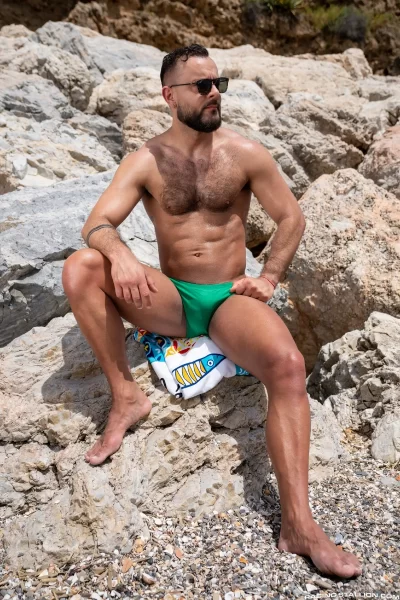 Sir Peter & Andrew Delta - Fired Up: Costa del Sol Gay Porn 1