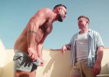 Sir Peter & Andrew Delta - Fired Up: Costa del Sol Gay Porn 8