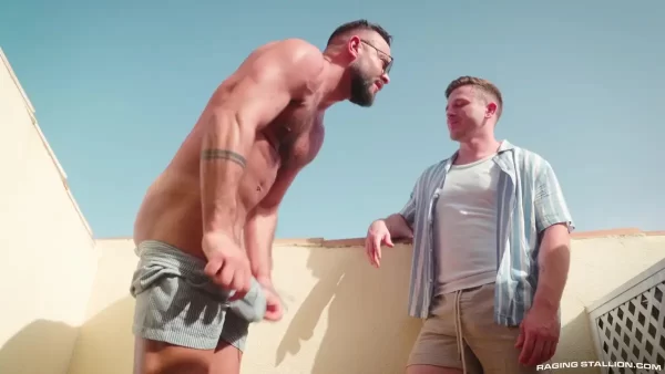 Sir Peter & Andrew Delta - Fired Up: Costa del Sol Gay Porn 8