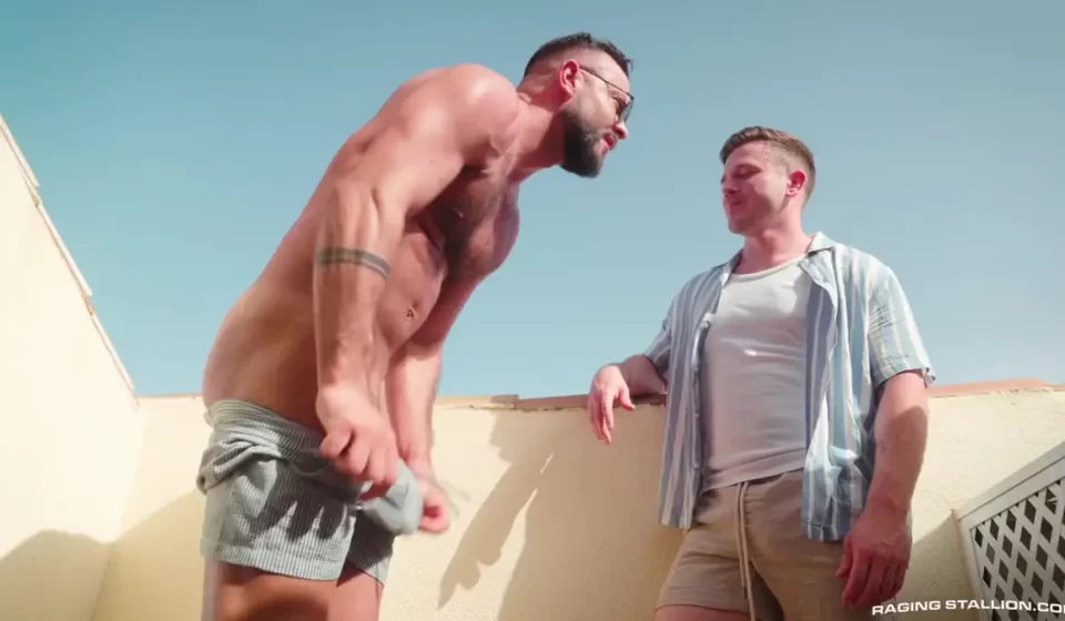 Sir Peter & Andrew Delta - Fired Up: Costa del Sol Gay Porn 8