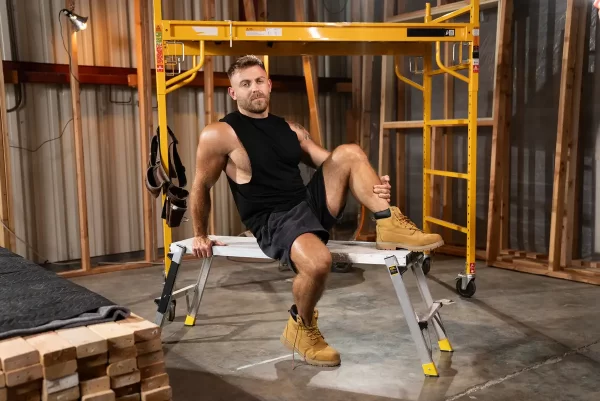 Spit & Cum: Andrew Rage, Scott Braun, River North, & David Rage Gay Porn 4