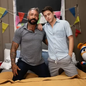 At The Frat House 3: Joey Mills & Ken Rock Gay Porn