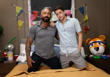 At The Frat House 3: Joey Mills & Ken Rock Gay Porn