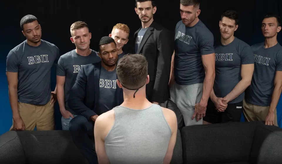 Beta Beta Pi: Cole Blues Initiation Gay Porn