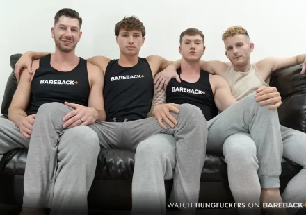 Four Hung Fuckers: Dylan Tides, Jordan Starr, & More Gay Porn