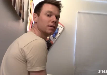 Fratboy Takes Four Cocks At FraternityX Gay Porn