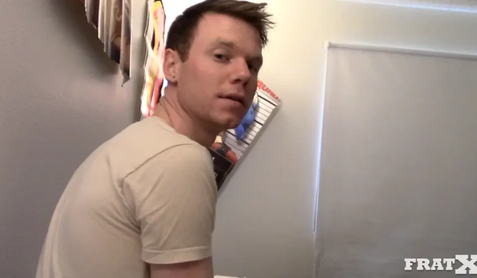 Fratboy Takes Four Cocks At FraternityX Gay Porn