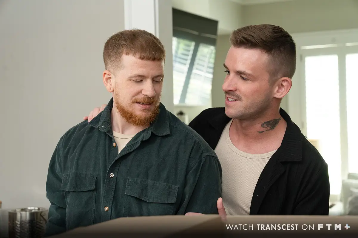 Girth Brooks Bangs His Trans Stepbro Stevie Trixx Gay Porn