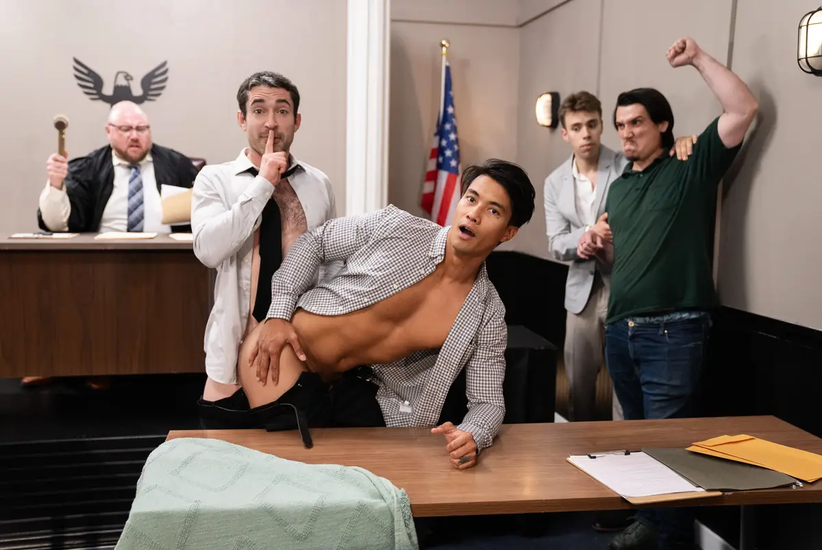 Let Him Have It: Ken Ott & Jay Stroke Gay Porn 7