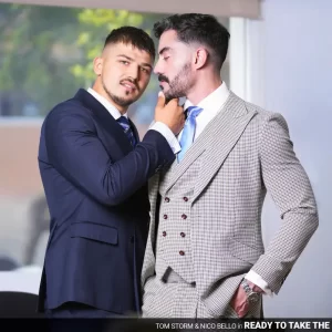 Nico Bello & Tom Storm: Suits & Office Sex Gay Porn
