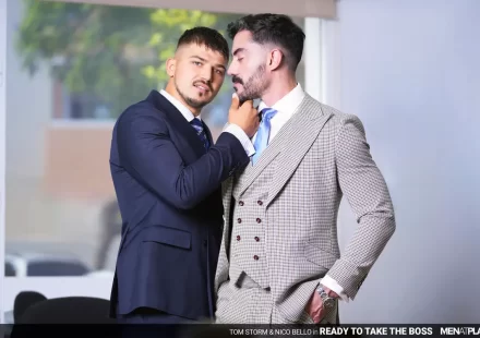 Nico Bello & Tom Storm: Suits & Office Sex Nico Bello & Tom Storm: Suits & Office Sex Gay Porn