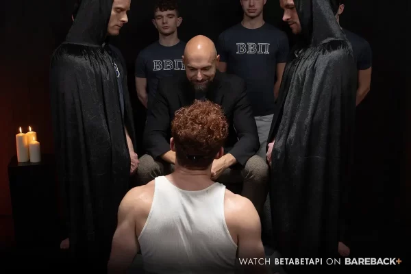 Pledge Walker Wild's Beta Beta Pi Orgy Gay Porn