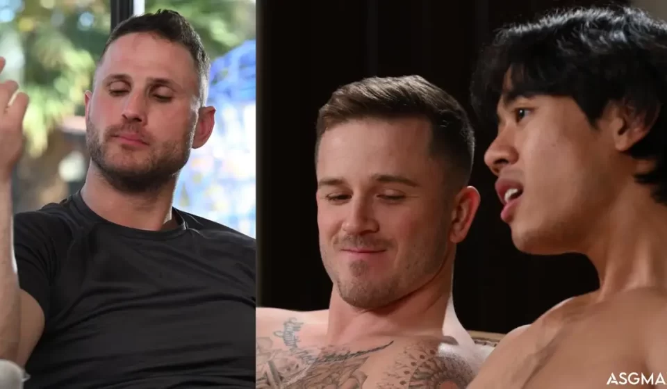 Andrew Delta, Blain O'Connor, & Jay Wu Welcome Us To The Sex House Gay Porn