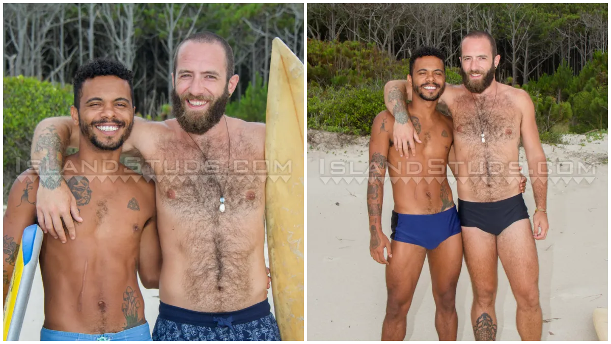 Brazilians Enzo & Felipe Are So Hot On Island Studs! 3 Brazilians Enzo & Felipe Are So Hot On Island Studs! Gay Porn
