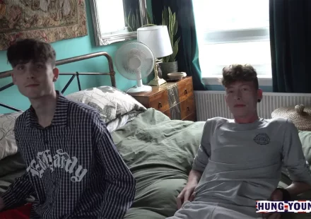 Craig Kennedy & Elliott Thomas Get Horny On Hung Young Brit Gay Porn