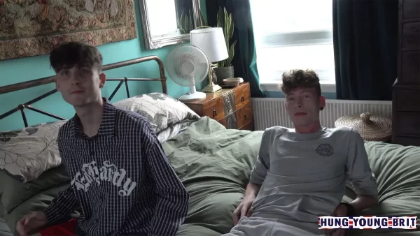 Craig Kennedy & Elliott Thomas Get Horny On Hung Young Brit Gay Porn