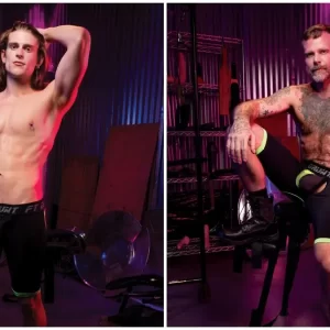 Greg Hollywood Demolishes Kyle Michaels's Hole In Playthings Gay Porn