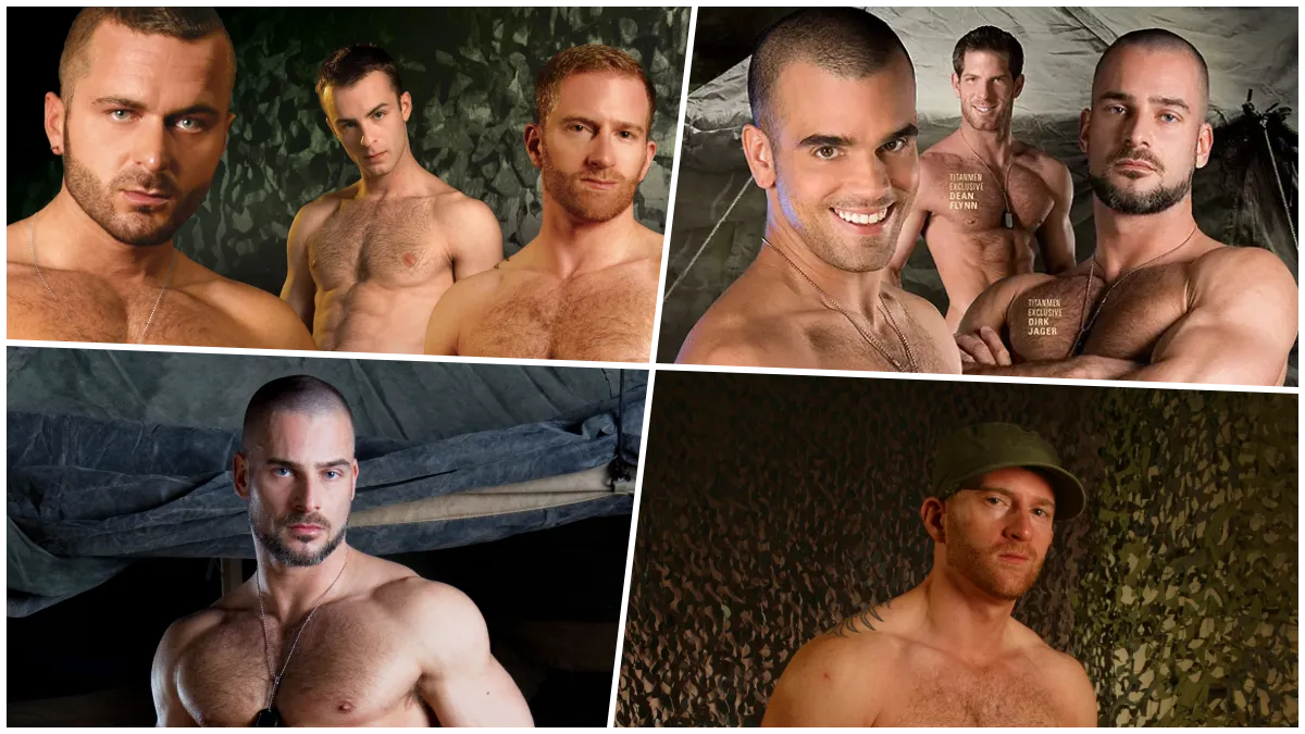 Hot Military Gay Porn Action By TitanMen Gay Porn