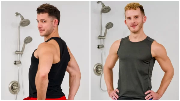 In the Shower With Dylan Tides & Teddy Graham Gay Porn