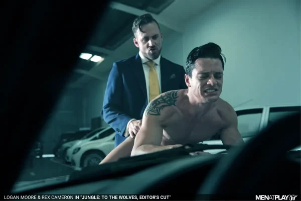 Logan Moore & Rex Cameron In A Mafia Story With Cum-Smeared Suits Gay Porn 6