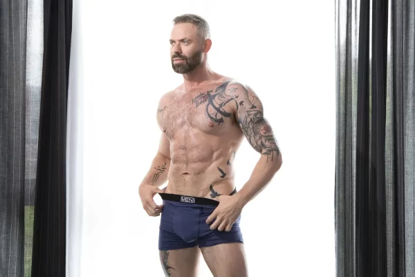 Malik Delgaty Deep-Throats Leo Bacchus On MEN Gay Porn 4
