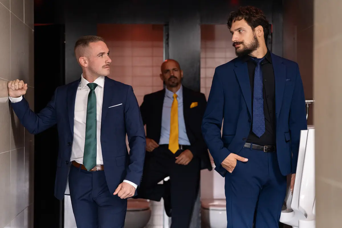 Office Temptations With Apolo Adrii and Samuel Hodecker By MEN Gay Porn 5