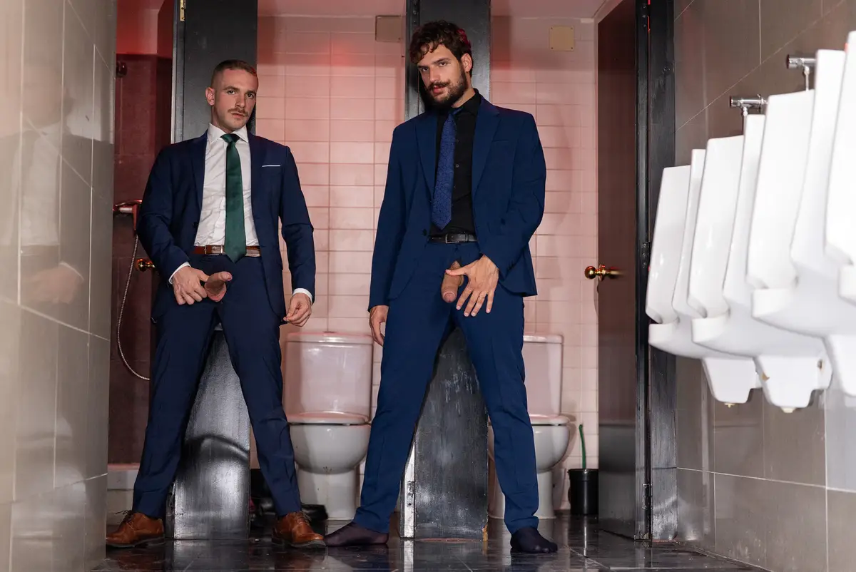 Office Temptations With Apolo Adrii and Samuel Hodecker By MEN Gay Porn 7