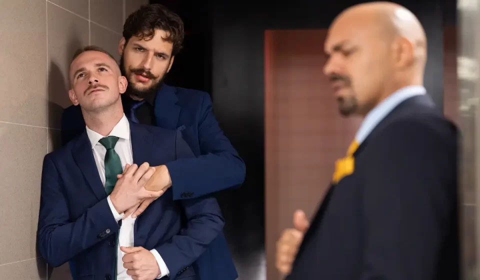 Office Temptations With Apolo Adrii and Samuel Hodecker By MEN Gay Porn