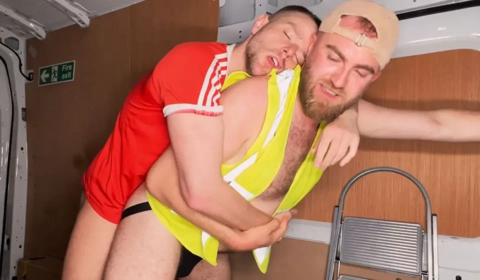 Rough Trade Road Workers Do It At Raw Road Nation Gay Porn