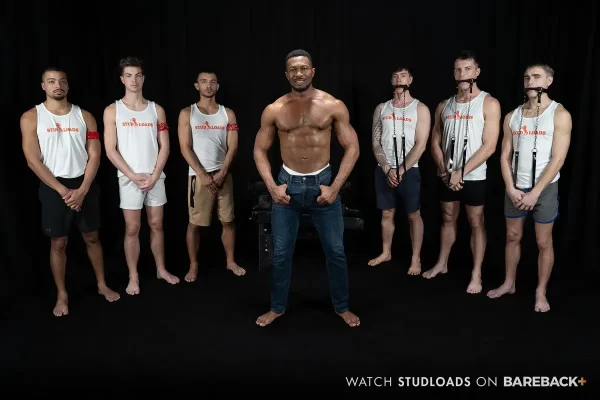 Stable Master Sean Xavier Inspects The Studs On StudLoads Gay Porn