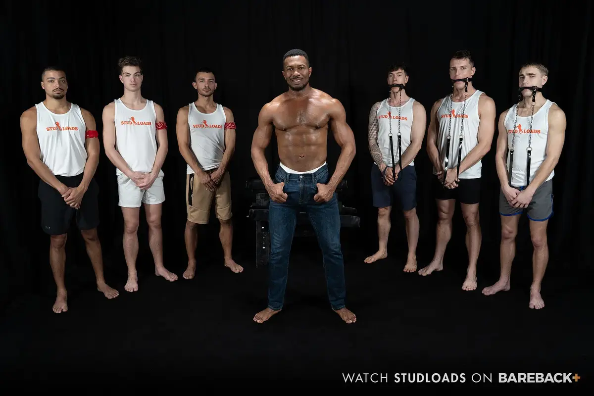 Stable Master Sean Xavier Inspects The Studs On StudLoads Gay Porn