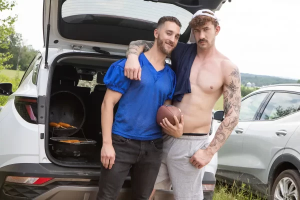Tailgate Cum Fiesta: Adam Banks & Evan Jordie Gay Porn 4 Tailgate Cum Fiesta: Adam Banks & Evan Jordie Gay Porn 4