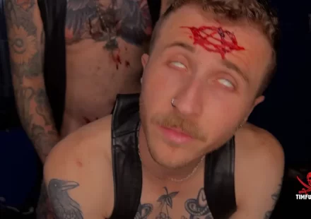 Tatted Fag & Jackson Fader Have Sex In The Name Of Satan Tatted Fag & Jackson Fader Have Sex In The Name Of Satan Gay Porn