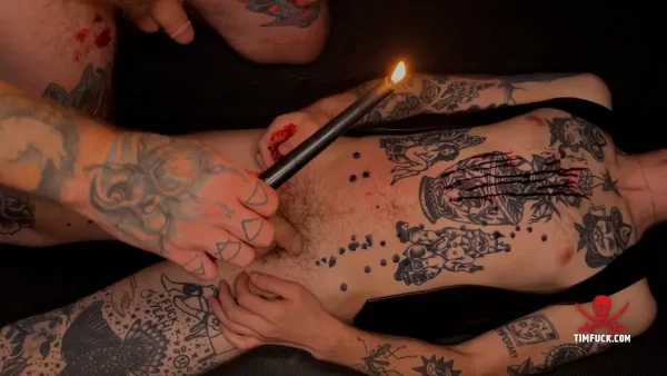 Tatted Fag & Jackson Fader Have Sex In The Name Of Satan Gay Porn 4