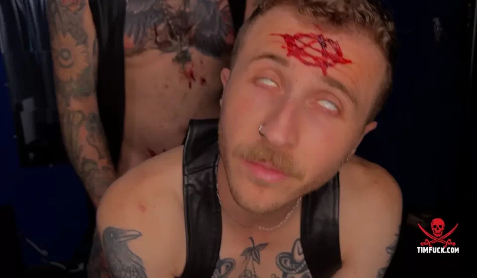 Tatted Fag & Jackson Fader Have Sex In The Name Of Satan Gay Porn