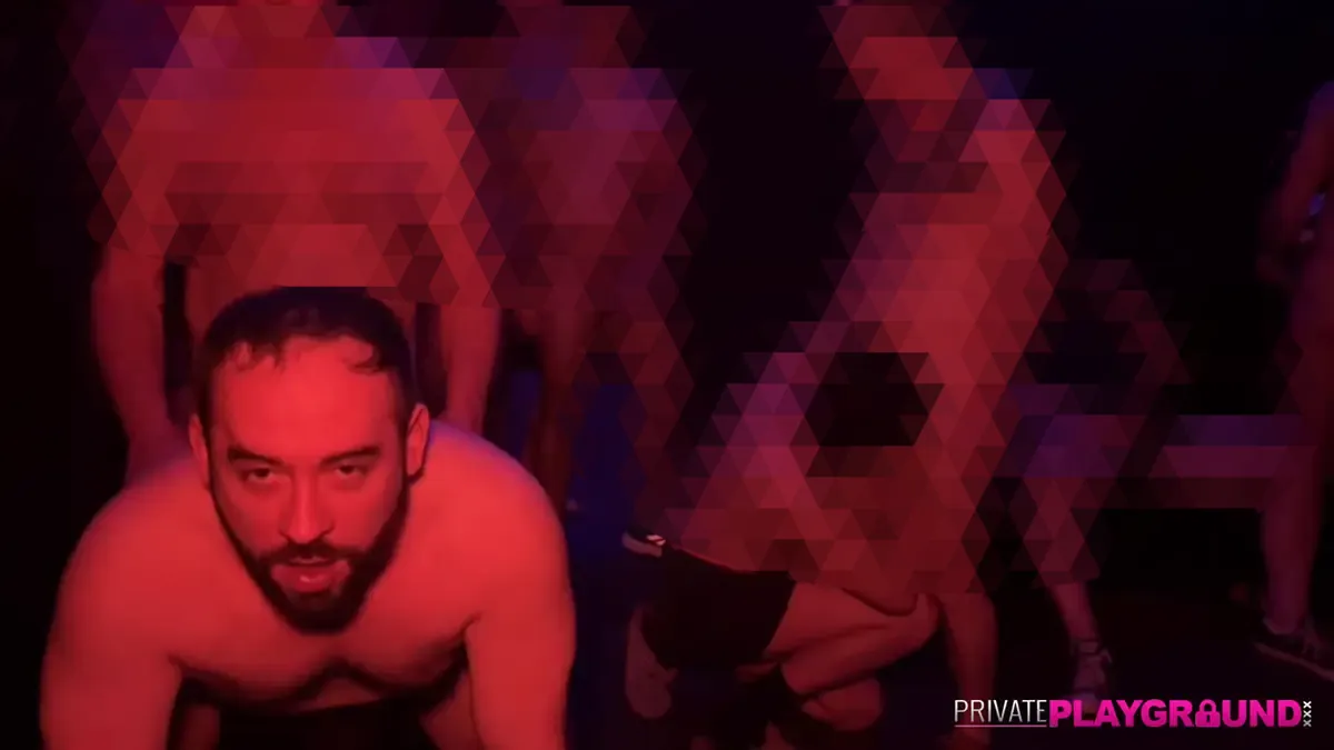 The Biggest Euro Gay Orgy Continues 8