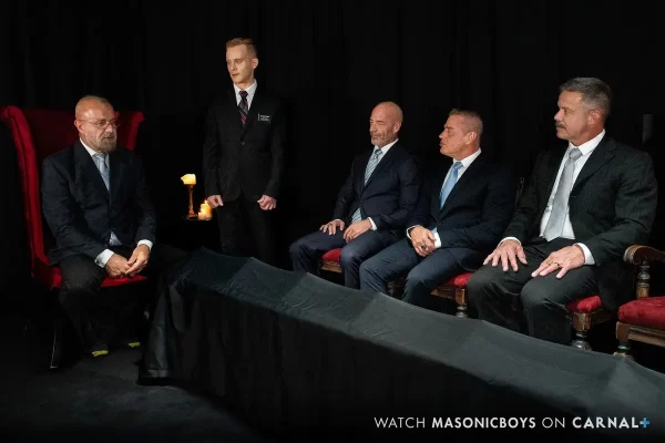 The Gang-Bang Of Apprentice Dylan Tides For MaconicBoys Gay Porn