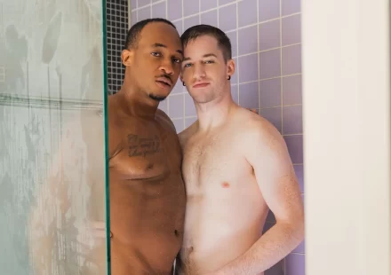 Trent King Drives Thyle Knoxx Crazy With His Big Penis Gay Porn