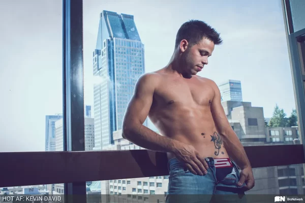 Dildo In The Sky: Kevin David Gay Porn