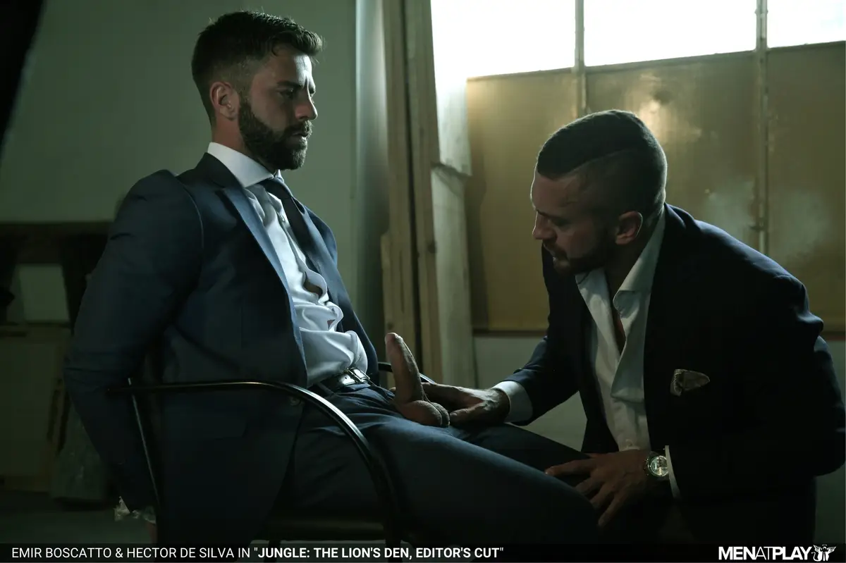 Emir Boscatto & Hector de Silva In A Bonus MenAtPlay Video Gay Porn 1