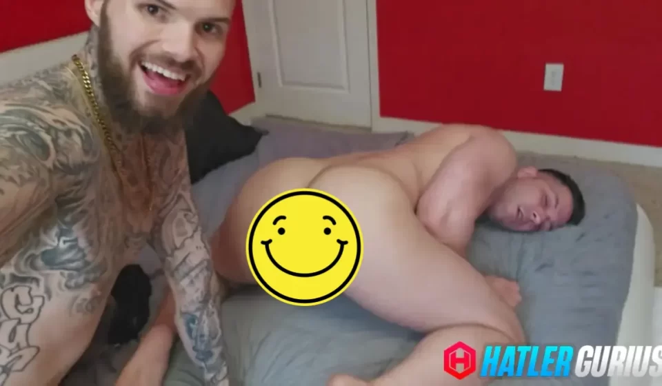 Hatler Gurius Stretches Shane Thomas' Backdoor Gay Porn
