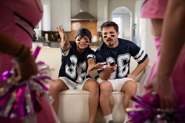 Leah Hayes & Robby Apples In Touchdown Fuckdown By TransAngels Gay Porn 1