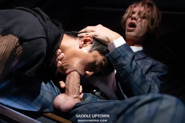 Luca Knight & Leo Louis In Saddle Uptown Gay Porn 2