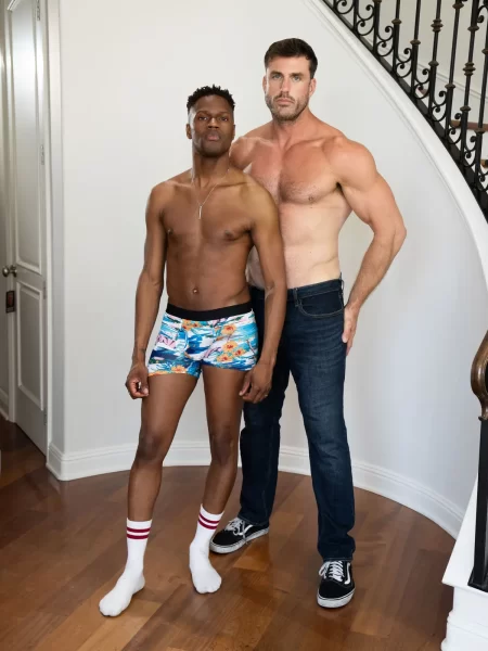 Mark Lax, Isaiah Taye, & Angel Rivera At MEN Gay Porn 6