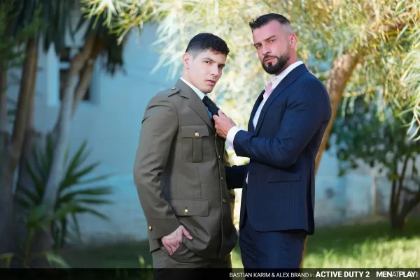 Private Bastian Karim Gets Banged By His Stebro Alex Brand Gay Porn