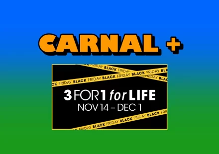 Your Ultimate Black Friday Pass to Carnal Plus – 3 Months for the Price of 1! Gay Porn