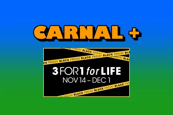 Your Ultimate Black Friday Pass to Carnal Plus – 3 Months for the Price of 1! Gay Porn Your Ultimate Black Friday Pass to Carnal Plus – 3 Months for the Price of 1! Gay Porn
