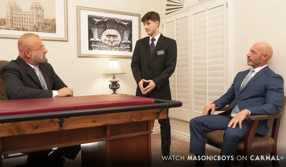 Ace Banner & Dex Devall Share Felix Kamp Gay Porn