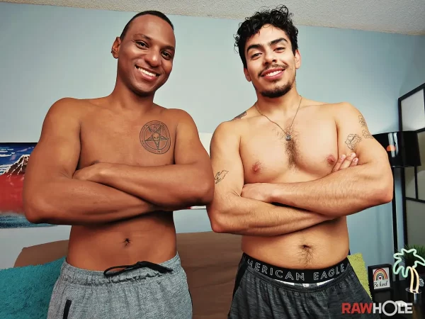 Bruce Barebacks Samual's Raw Hole at Raw Hole Gay Porn