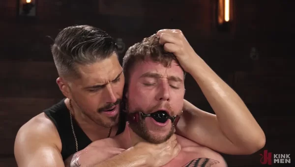 Colt Spence Gets Edged By WoodxBound Gay Porn 1